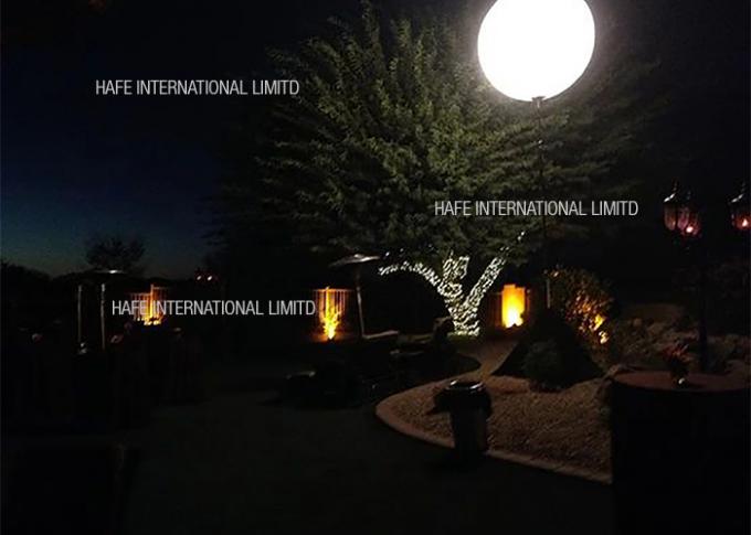 Moon Balloon Inflatable Tripod Led Lights For Wedding Reception