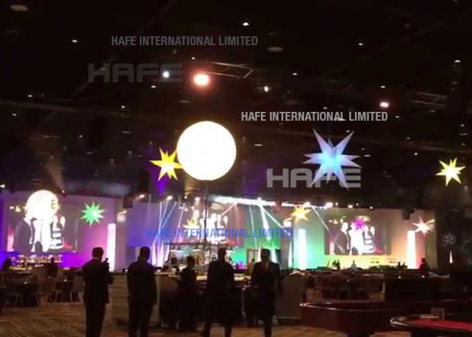 2 5m Diameter Wonderful Inflatable Lighting Decoration Star