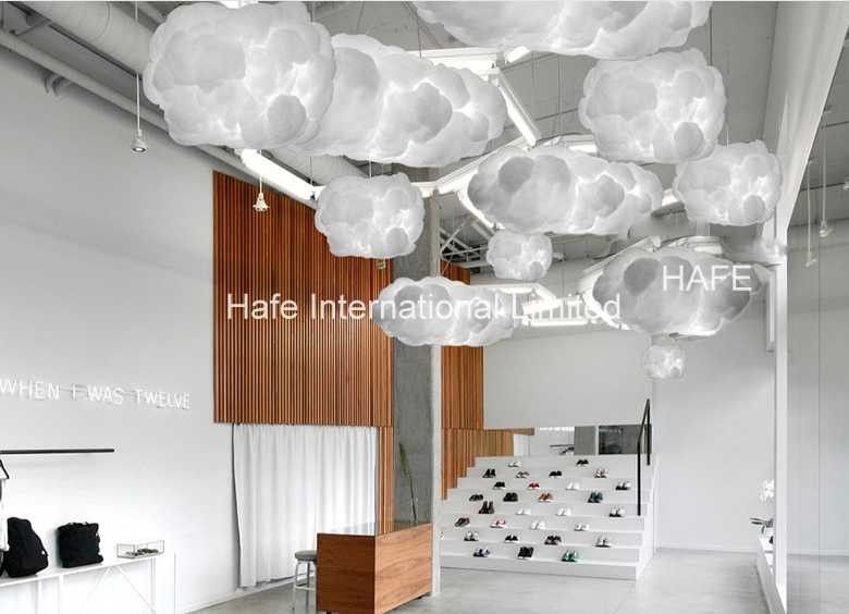 Cotton Leather Inflatable Advertising Event Structures Cloud  Decoration 120 CM