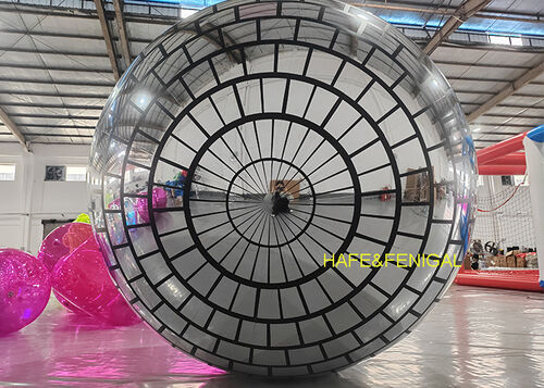 3m Inflatable Mirror Ball Case Study | UV Printed Double-Layer PVC ...