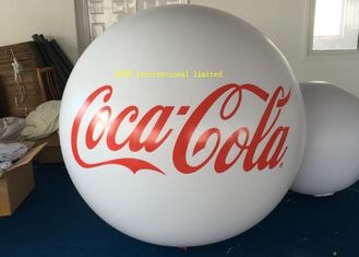 Professional Helium Balloon Lights With Metal Halide Light , Customized Branding Logo