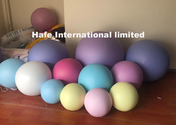 30cm - 5m Inflatable Advertising Balloons Pink Red Blue Yellow With Customize Color