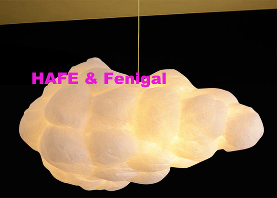 80cm 100cm  Cloud Inflatable Lighting Decoration 1.5m 2m For Events Rental