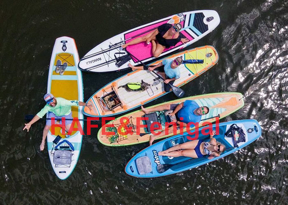 Waterproof Surfboard Folding Boat Adjustable Rowing Seat Paddle Board 320x76x15 Cm