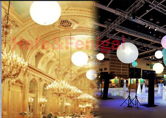 Metal Halide Inflatable LED Light 300 CM Hanging Ball Led Lamp