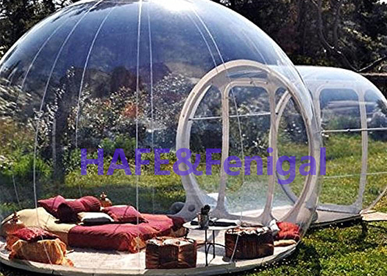 Dome Inflatable Bubble Tent With Tunnel PVC Tarpaulin