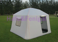 4m - 15m Inflatable Camping Tent PVC Clear CE 240v