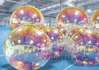 Big Shinny PVC Inflatable Reflective Ball /Inflatable Christmas Mirror Sphere