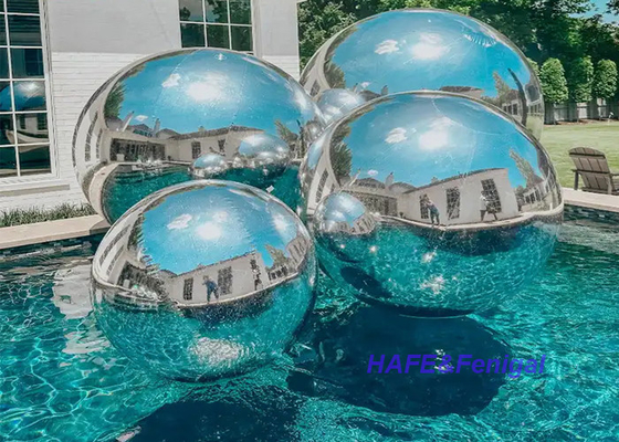 Customized Giant Inflatable Mirror Balloon Ball Pvc Party