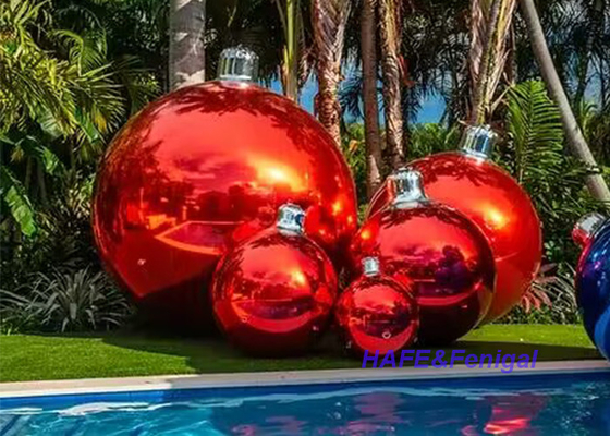 Commercial Decorative PVC Inflatable Ball Handing Inflatable Mirror Ball Big Shiny Ball Decoration