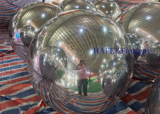 Factory Custom Large Inflatable Mirror Ball For Advertising