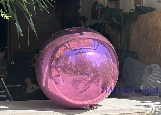 Inflatable Mirror Balloons, Reflective Shiny Balls, Colorful Balloons For Events Decor