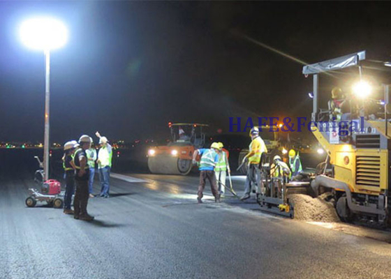 Uniform Anti Glare Lights Temporary Construction With Outdoor Portable 3600w Metal Halide High Performance