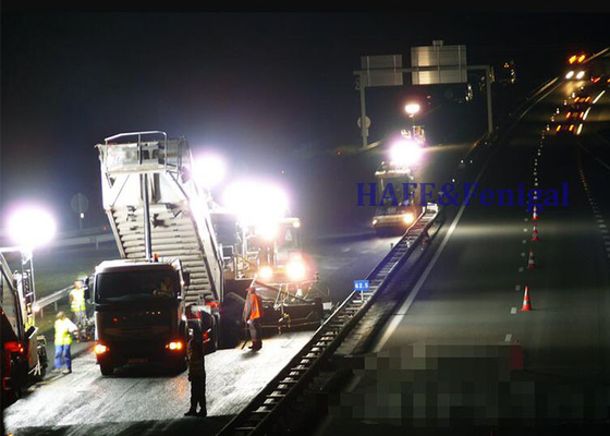 Uniform Anti Glare Lights Temporary Construction With Outdoor Portable 3600w Metal Halide High Performance