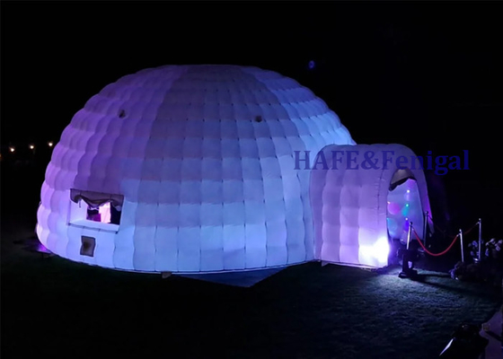 Customization Durable Inflatable LED Dome Tent Lighting Igloo Tent Party Tent For Party