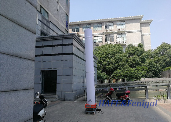 Customized 400W  Work Inflatable Light Tower Neutral Cool White Anti Glare Lighting Tower