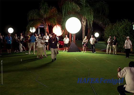 Outdoor Event Exhibition Inflatable LED Lighting Decoration Balloon Tripod Custom LED 800W