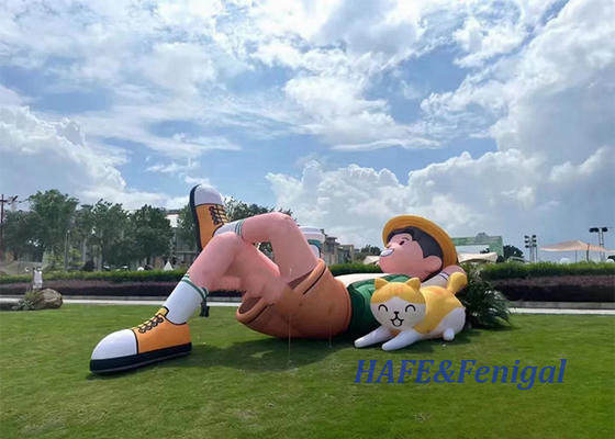 10M Large Cartoon Style Inflatable AdvertisingPVC Decoration Outdoor Supports