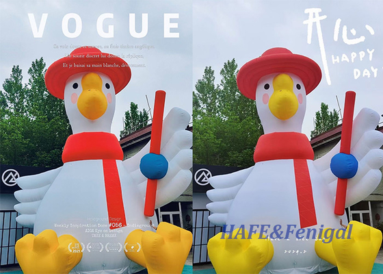 10M Large Cartoon Style Inflatable AdvertisingPVC Decoration Outdoor Supports