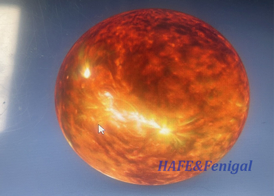 2.5M Sun LED Glowing PVC Decoration Inflatable Inflatable Advertising Balloon Planet Balloon Sun