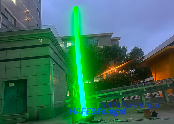 2.5M LED Glowing Pillar For Event Inflatable Lighting Pillar Inflatable Hanging Intrack Tube Column