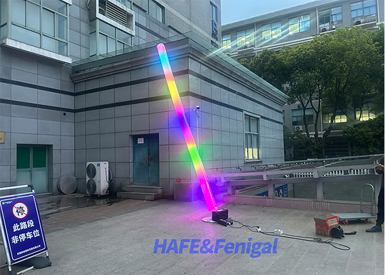 Outdoor Inflatable  Decor Led Inflatable Light Iris-Tube Column Giant