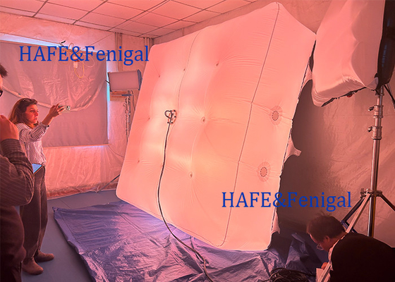 Helium Type Film Balloon Lighting For Event Scene With Film Or TV Set Dimmable Custom Sizes