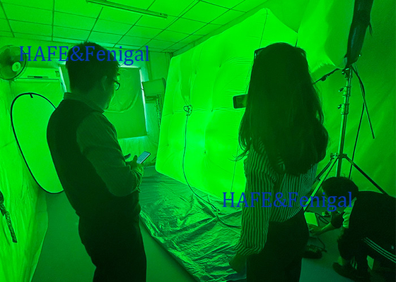 Helium Type Film Balloon Lighting For Event Scene With Film Or TV Set Dimmable Custom Sizes