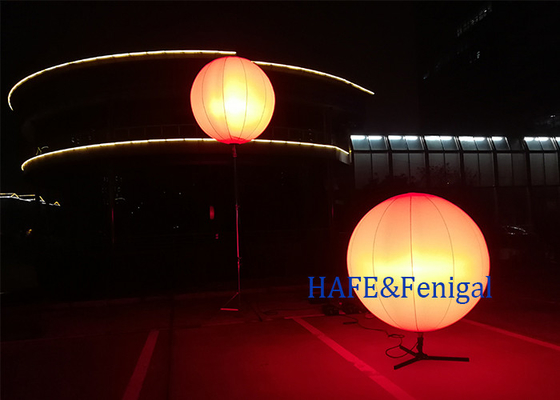 Multicolor Dimmable Inflatable  Balloon Light LED 200W Atmosphere Outdoor Event Decoration