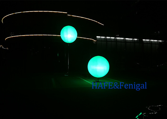 Multicolor Dimmable Inflatable  Balloon Light LED 200W Atmosphere Outdoor Event Decoration