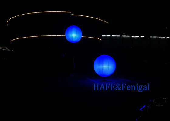 Multicolor Dimmable Inflatable  Balloon Light LED 200W Atmosphere Outdoor Event Decoration