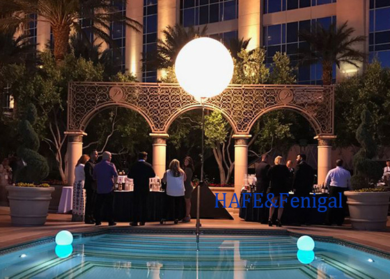Outdoor Water Proof Activity Decoration Balloon Light LED 200W 400w Customized Size Logo
