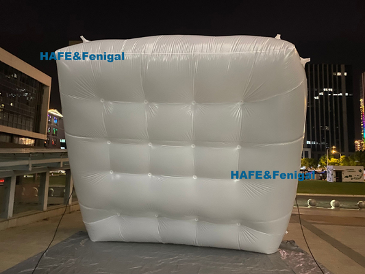 3.6kw Pad Helium Led With 4 Skirts DMX Control Bi-Color Outdoors Film Cinema Lighting Balloon