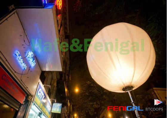 400w RGB Camping Inflatable Event Lighting Balloon With 5m Decoration Pearl Series 240W