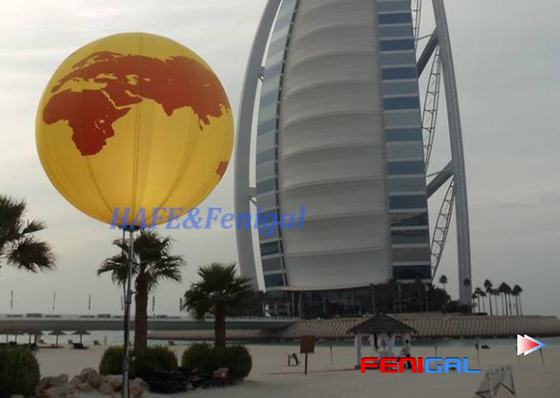 800w RGB Led Event Lighting Balloon For Wedding Party Advertising Customization