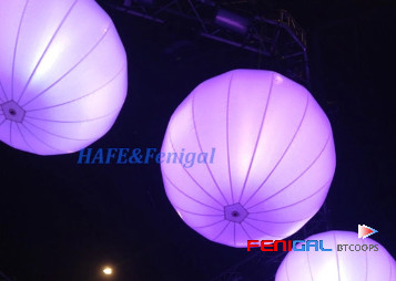 800w RGB Led Event Lighting Balloon For Wedding Party Advertising Customization
