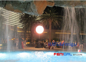 800W Inflatable LED Light Featuring Halogen Lamp, Inflatable LED Event Lighting Balloon Decoration Light