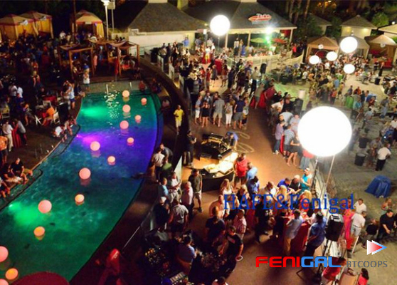 800W Inflatable LED Light Featuring Halogen Lamp, Inflatable LED Event Lighting Balloon Decoration Light