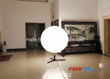 Led Event Lighting Balloon With 2x1000W Halogen For Inflatable Event Decor