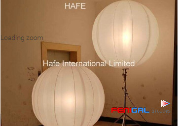 Led Event Lighting Balloon With 2x1000W Halogen For Inflatable Event Decor