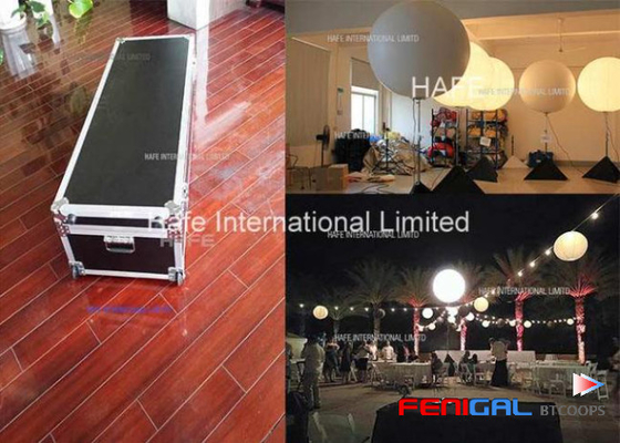 Led Event Lighting Balloon With 2x1000W Halogen For Inflatable Event Decor