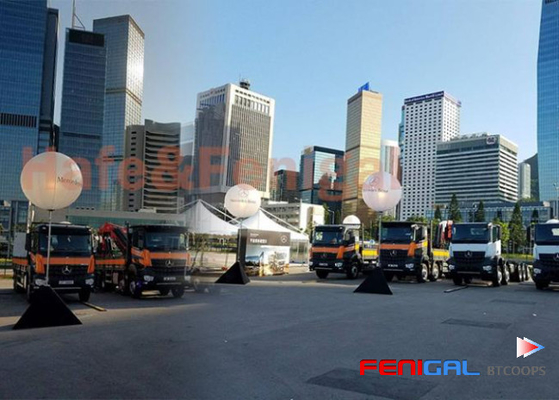 90cm Inflatable RGB LED Event Lighting Balloon 400w/800w For Outdoor Camping Parties Decoration