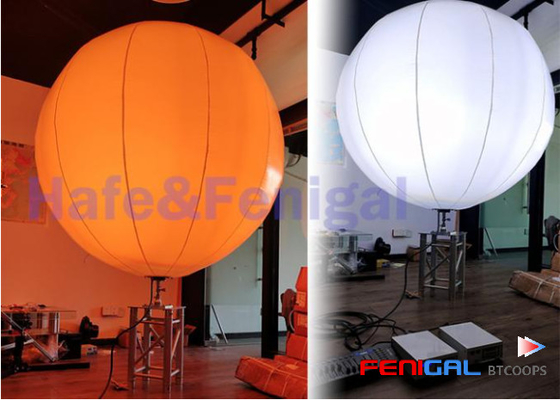 Colorful 1.6m Inflatable LED Event Lighting Balloon For Outdoor Decoration Muse Series 160CM