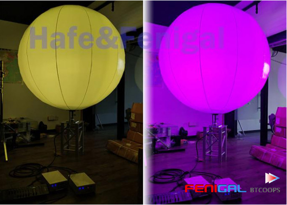 Colorful 1.6m Inflatable LED Event Lighting Balloon For Outdoor Decoration Muse Series 160CM