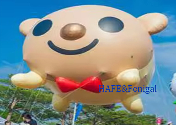 Airtight Advertising Inflatable Cartoon Figure Helium Flying  For Party Event Marketing