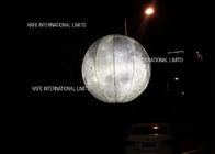 2.5M Diameter Hanging Suspended Inflatable Light Balloon With 2000W Halogen Lamp