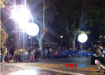 Reusable 400W LED Inflatable Event Lighting Balloon Customizable Decoration