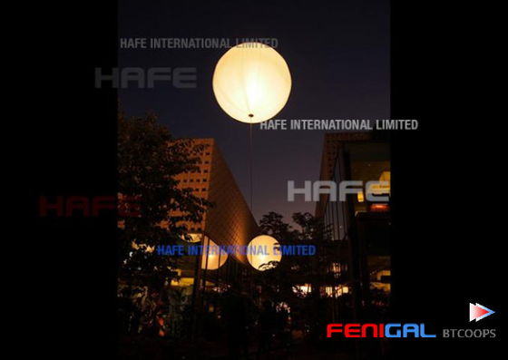 LED Moon Giant Helium Event Lighting Balloon White/RGB Remote Controlled Digital Silk Printed