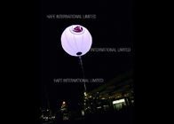 AC230V 50HZ White Inflatable Led Light Balloon T - Plux 18 Technology For Confrence Events