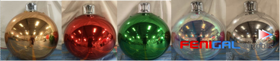Christmas Decorative Inflatable Balloon PVC Inflatable Mirror Ball 40cm-2m Decoration Mirror Balloons